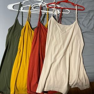 4 tank tops